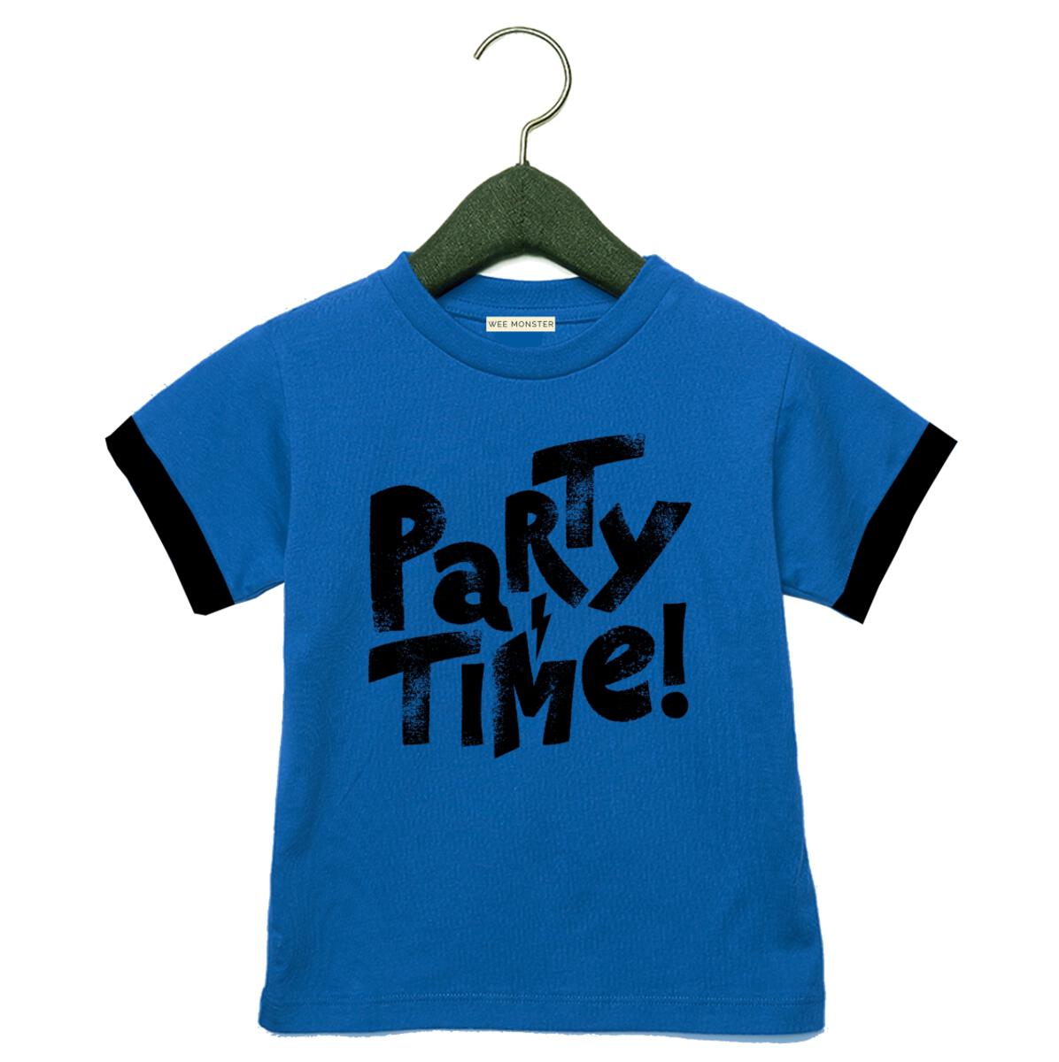 Party Time T-shirt - Blue - 12 Months