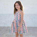 Karina Ribbon Dress - Pink - 6 Months