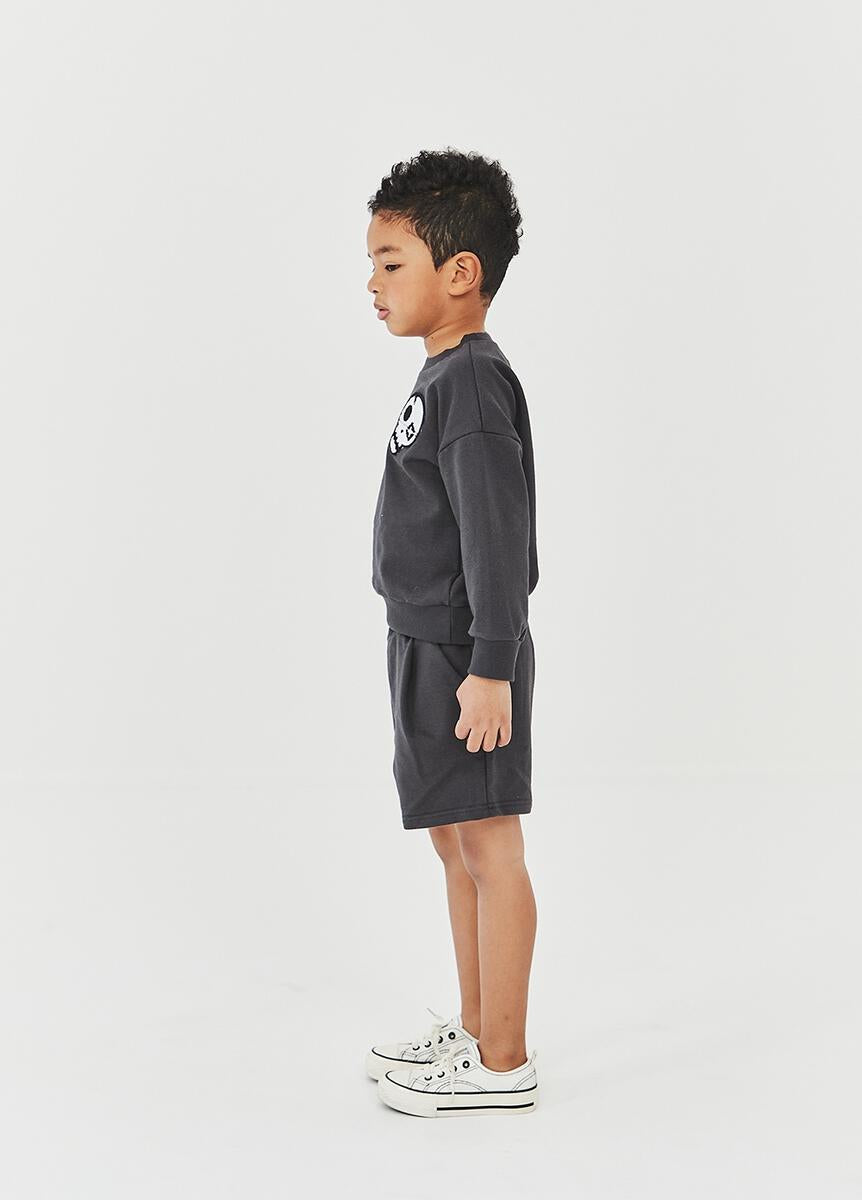 Skull Sweatshirts - Charcoal - 1 Year