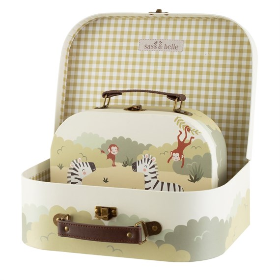 Savannah Safari Suitcases - Set of 2