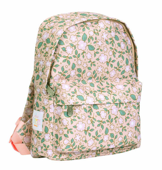 Little Backpack : Flowers Pink
