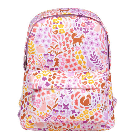 Little Backpack : Flowers Sage