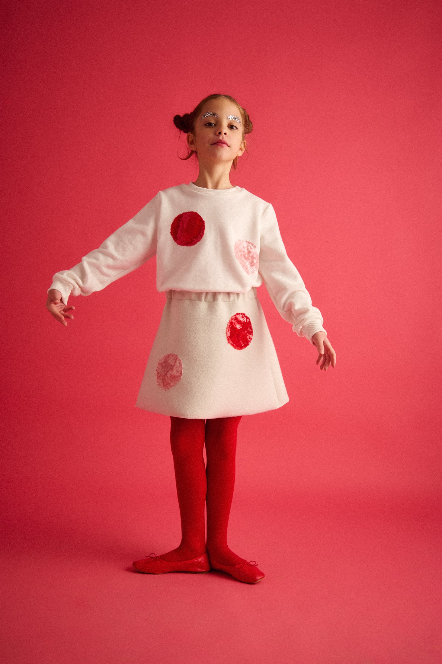 CANDY SHOP POLKA DOTS SKIRT