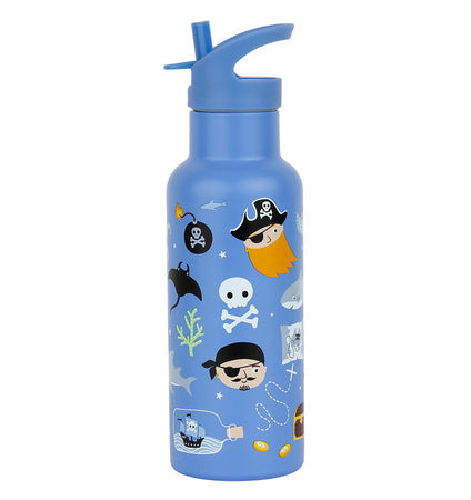 XL Stainless Steel Drink Bottle : Pirates