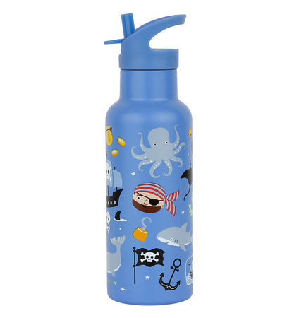 XL Stainless Steel Drink Bottle : Pirates