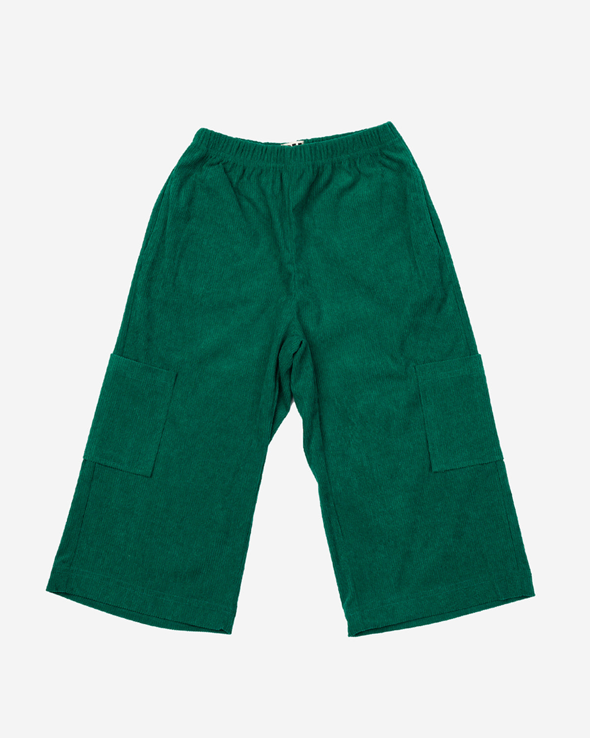 Corduray Wide Pants - Green