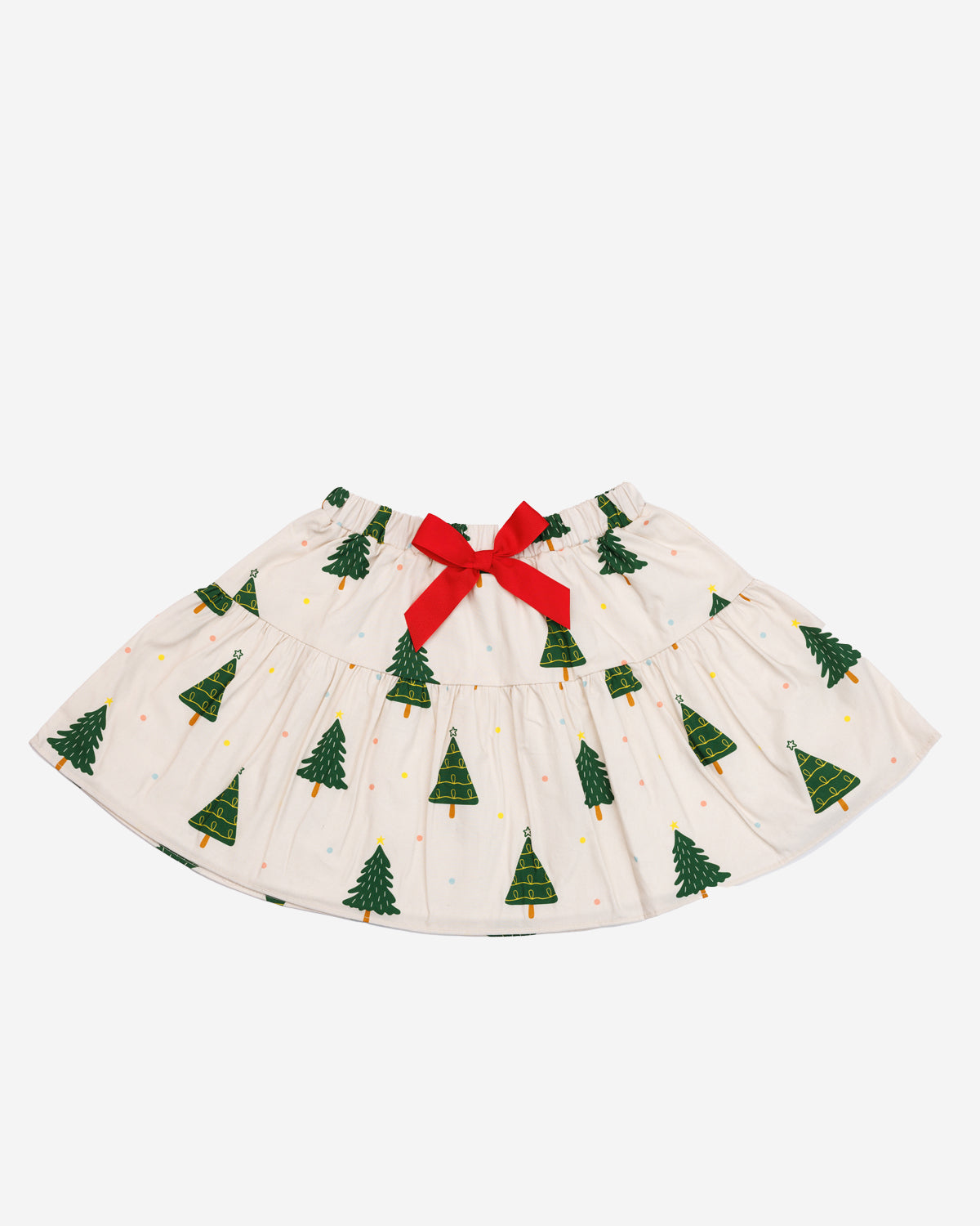 PRINTED BALLOON SKIRT - TREE