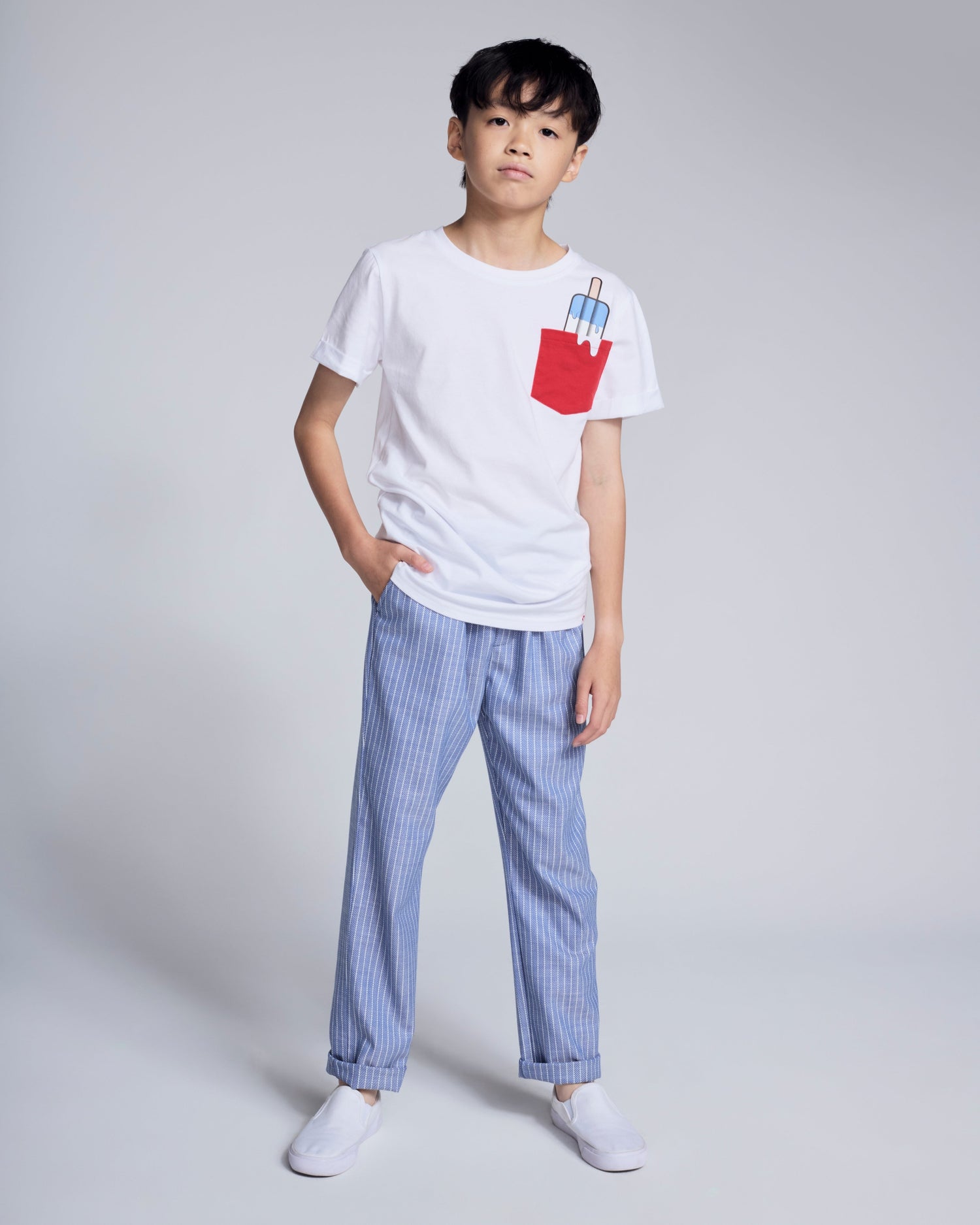 Popsicle White Day Trip T-Shirt