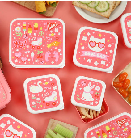 Lunch & Snack Box Set : Fun