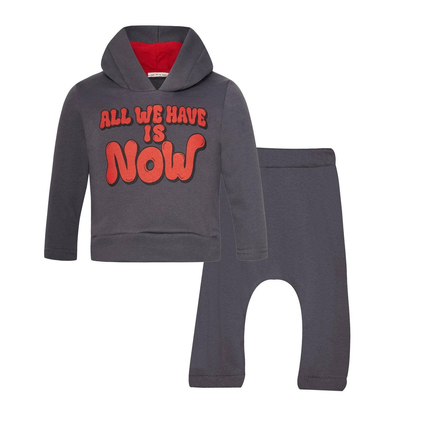 THE NOW BABY SET - DARK GRAY