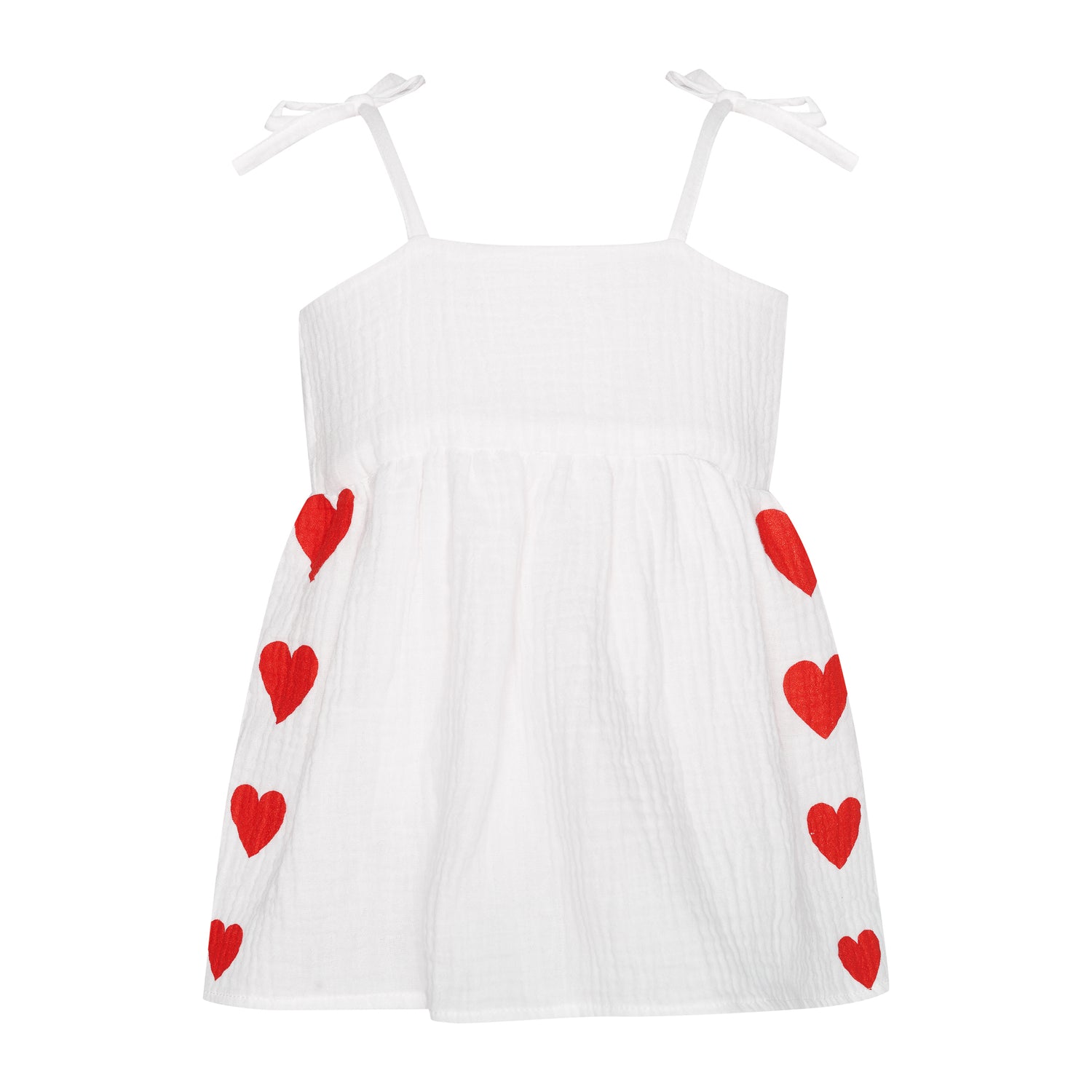 The Hearts Baby Romper Dress