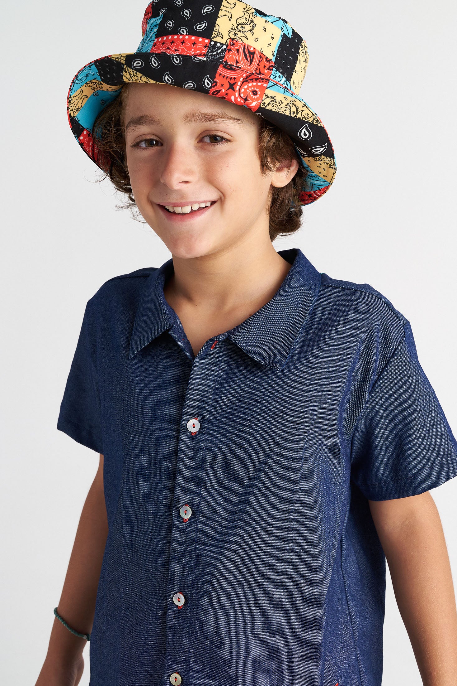 Kaikaki Hawaii Denim Shirt