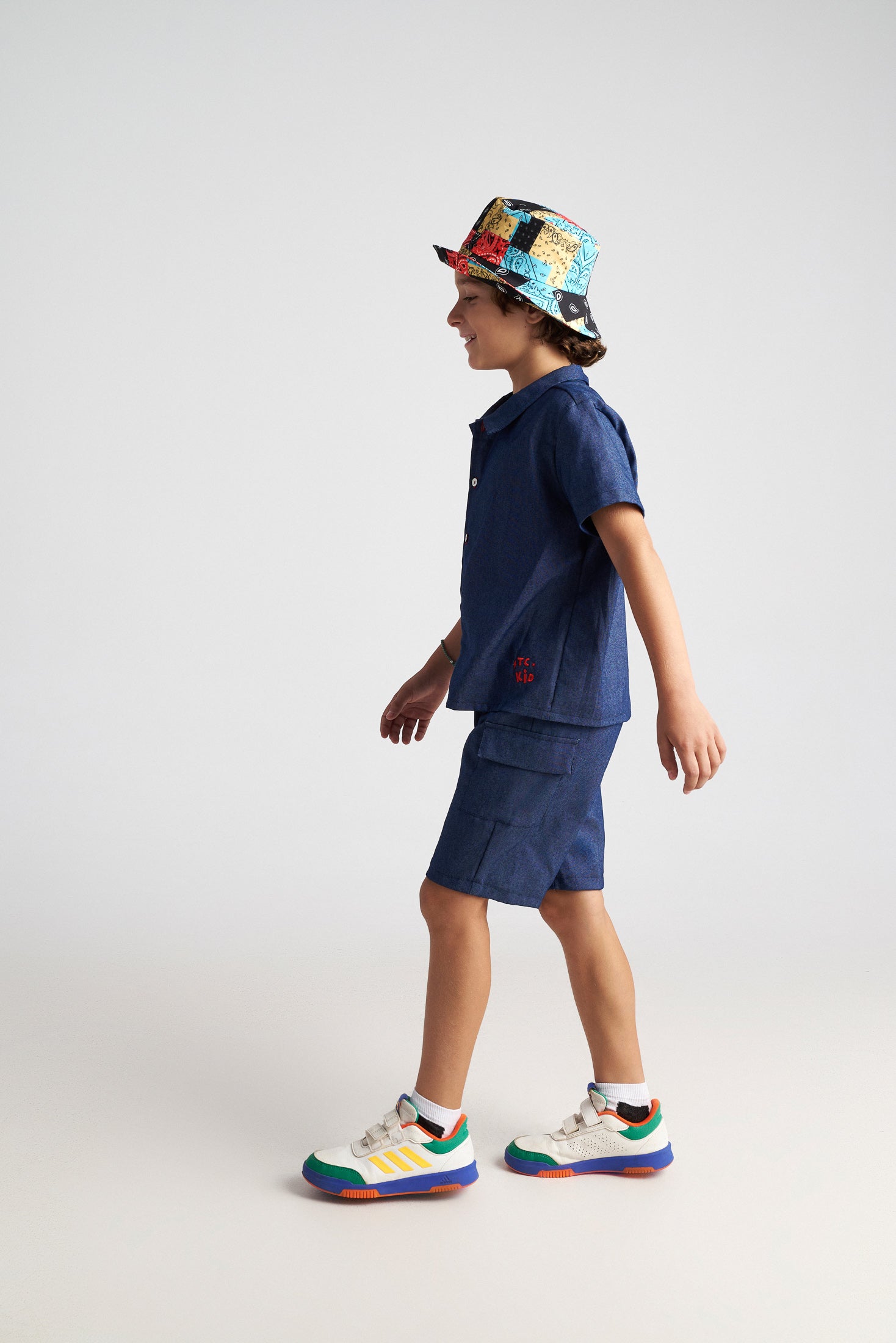 Kaikaki Cargo Denim Shorts