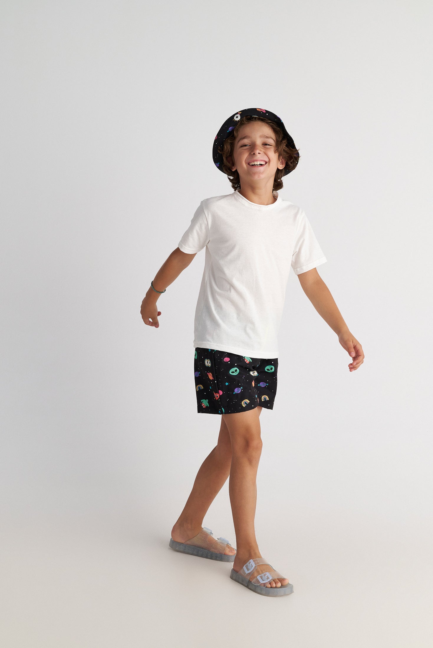 Out Of Space Allover Shorts