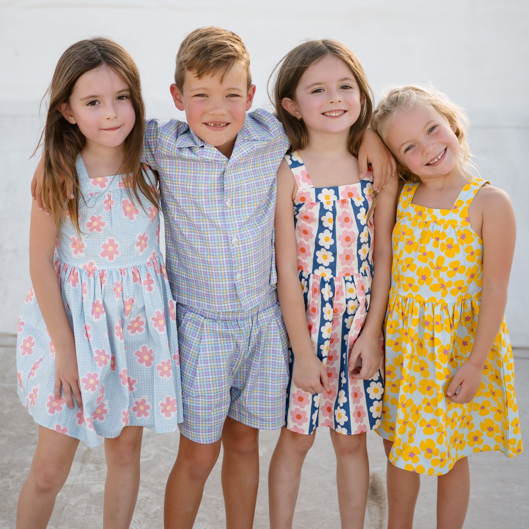 Karina Ribbon Dress - Blue - 12 Months