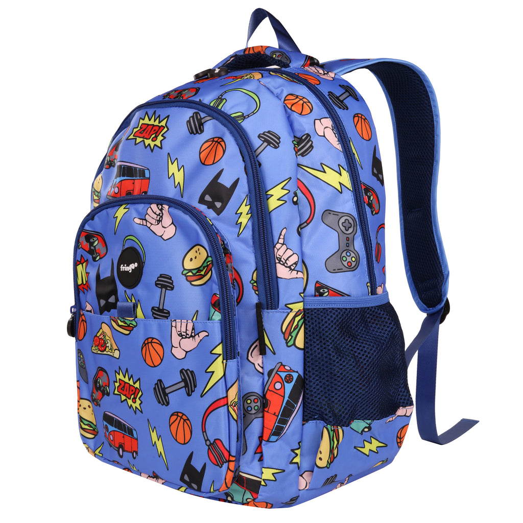 Multi Compartment Backpack - Doodle Boy