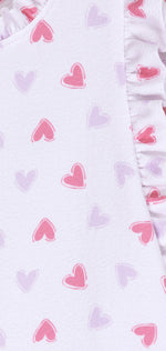 Love Jacquard Blouse - Light Mauve - 2 Years