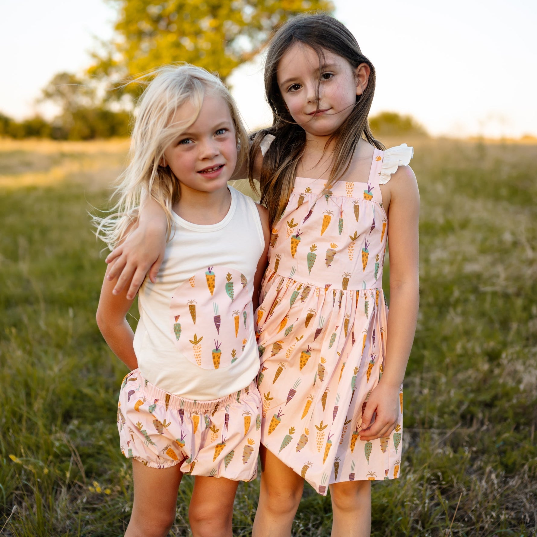 Print Coco Set - Pink Carrot - 5 Years