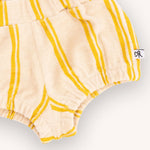 Stripes Yellow Bloomer - 3-6 Months