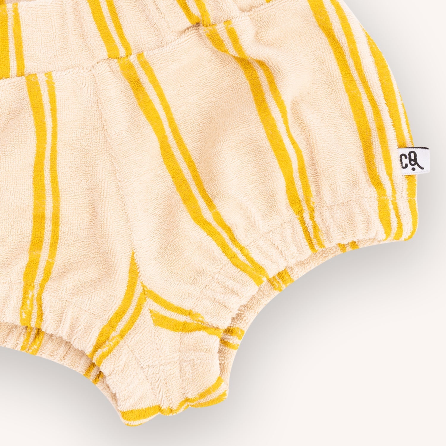 Stripes Yellow Bloomer - 3-6 Months