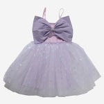 Big Bow Tutu Dress - Purple - 12 Months