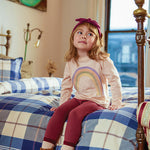 Rainbow Kid T-shirt - Soft Pink - 2 Years