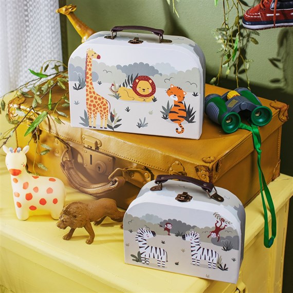 Savannah Safari Suitcases - Set of 2