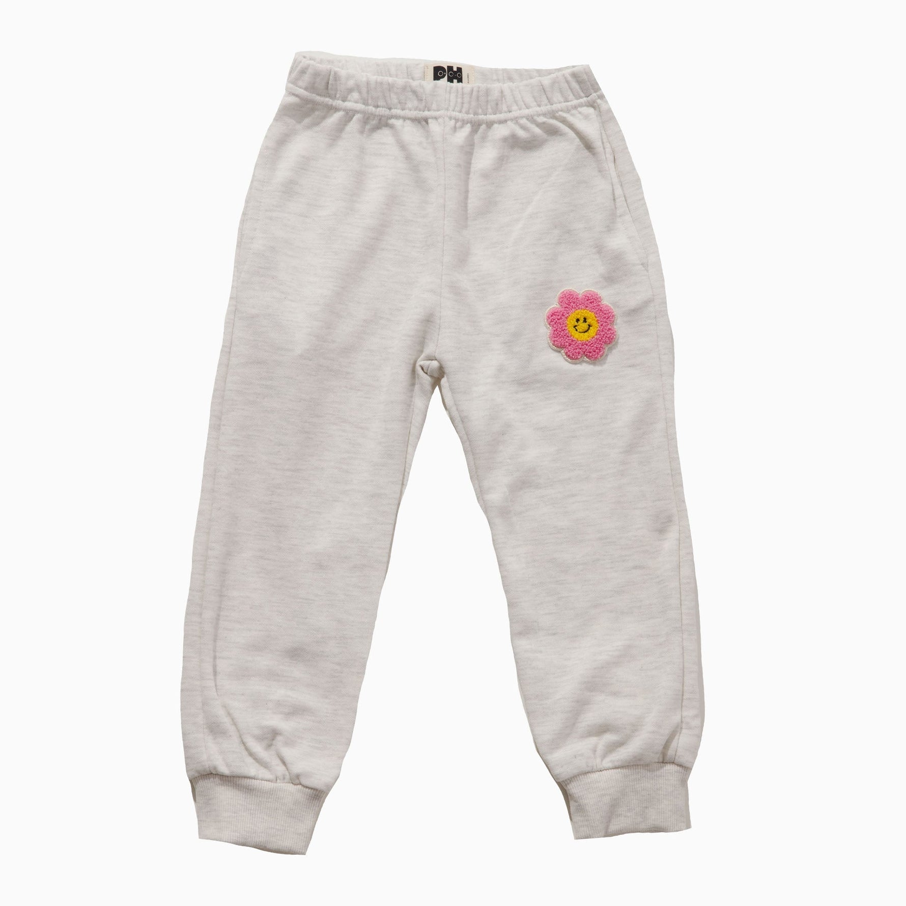 Patched Sweatshirts Set - Oatmeal - 12 Months