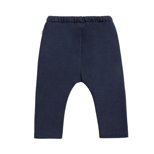 Sunshine & Cloud Knee Patch Harem Pant - Navy - 3-6 Months