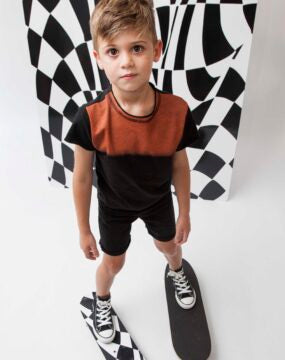 Ombre Tshirt - Black - 2 Years