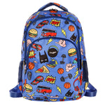 Multi Compartment Backpack - Doodle Boy