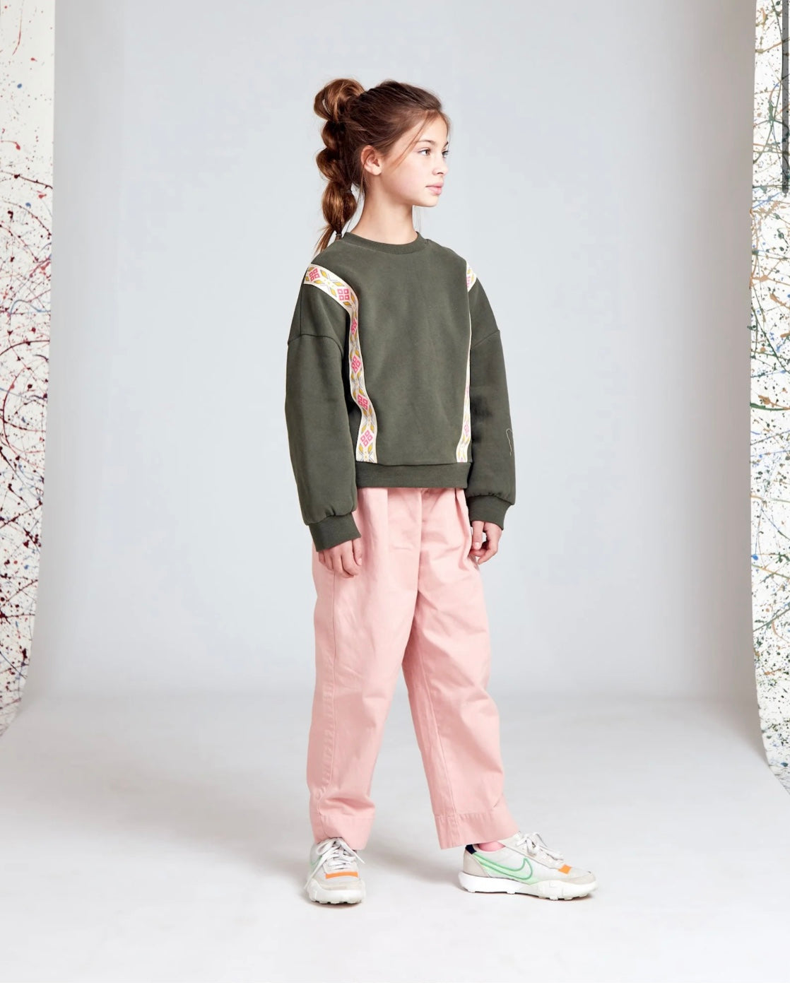 Scarlett Color Pants - Dusty Pink - 6 Years