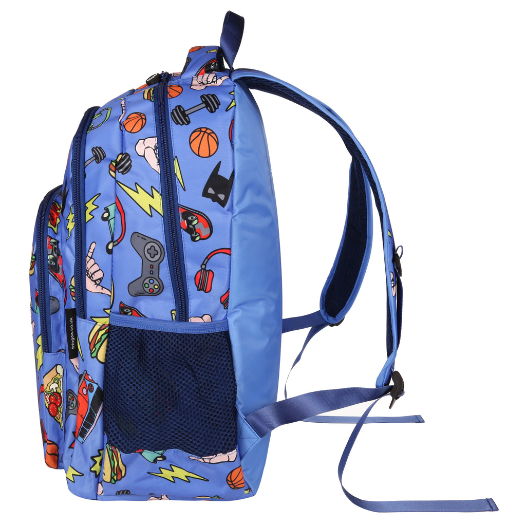 Multi Compartment Backpack - Doodle Boy