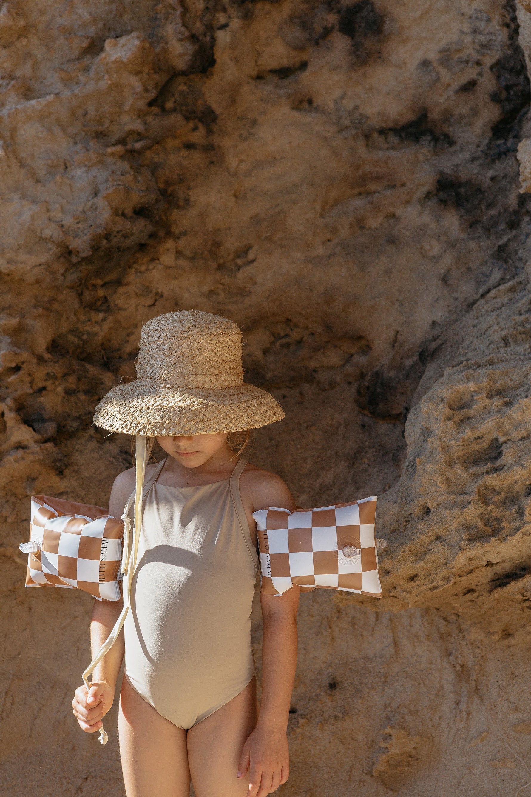 Inflatable Kids Armbands - Checkers