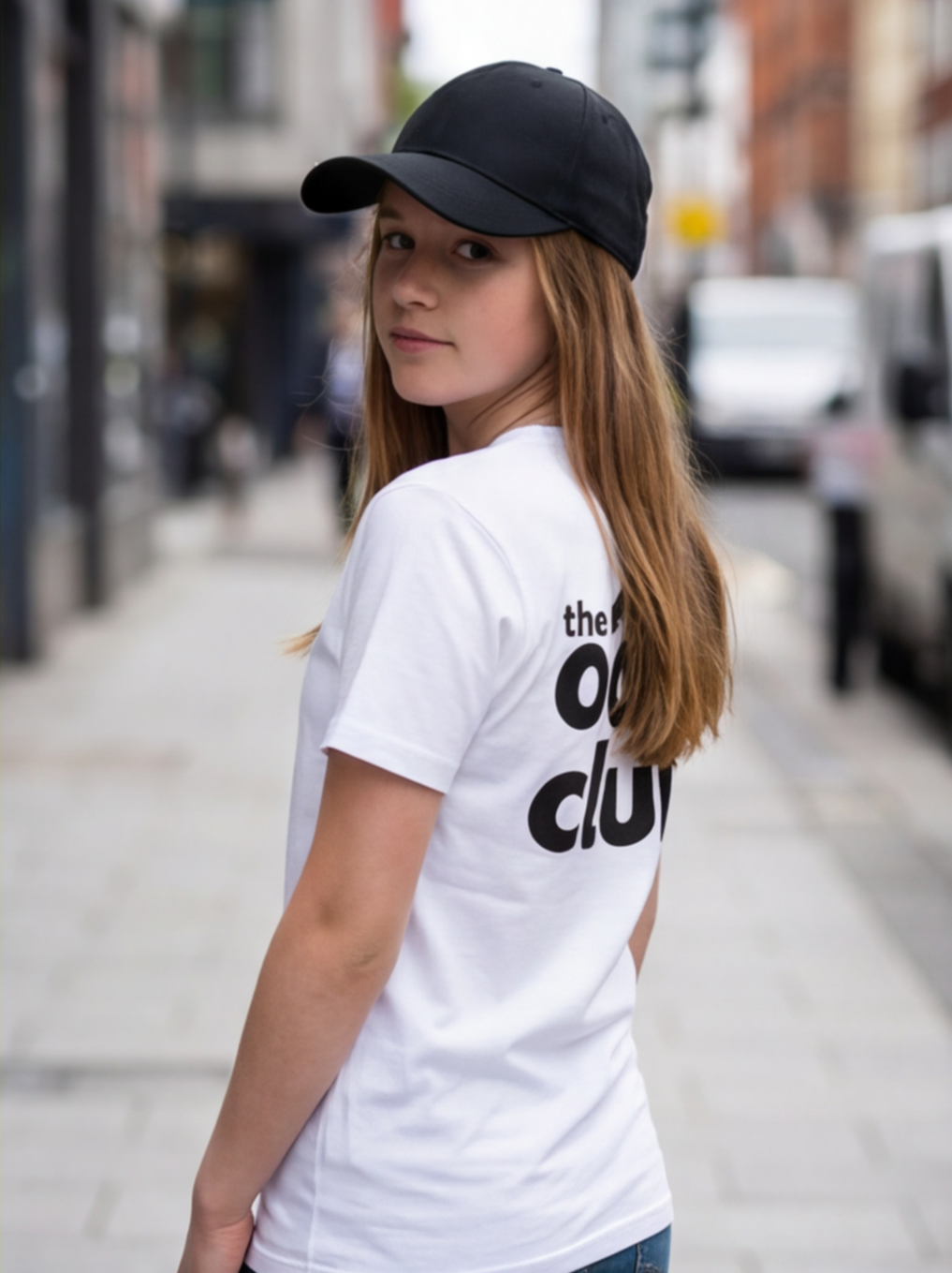 Heart Lips Tee - Milk