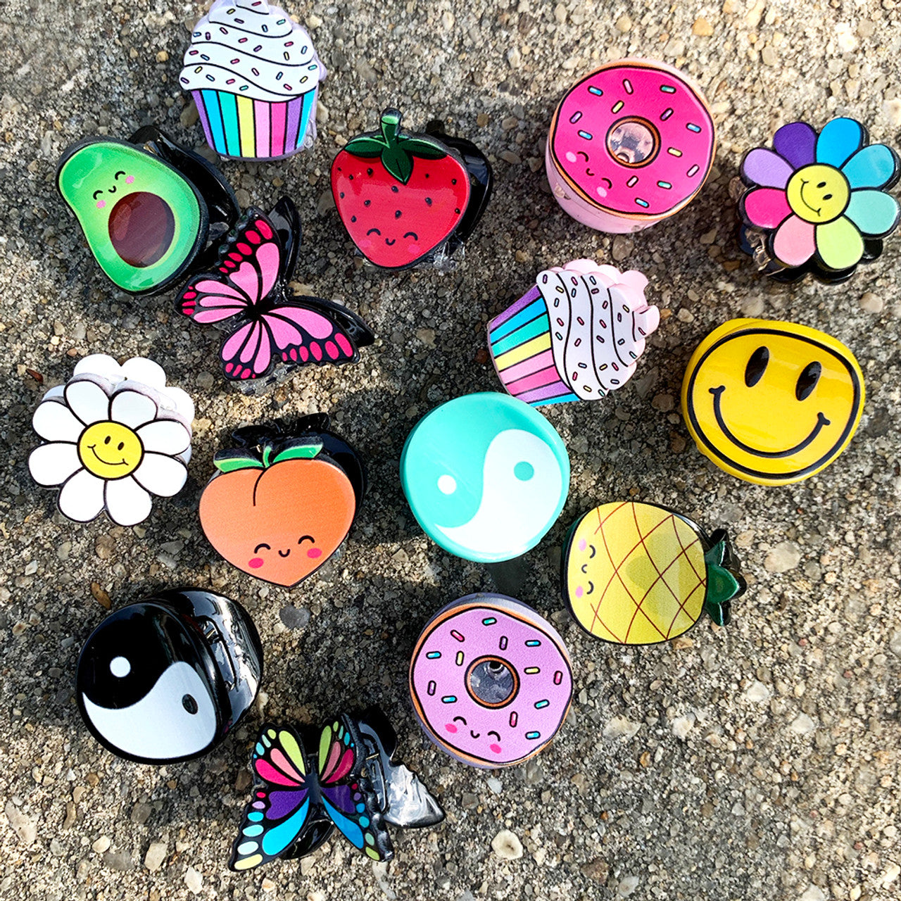 Mini Happy Claw Clips