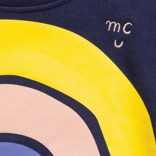 Rainbow Kid Sweatshirt - Navy - 2 Years