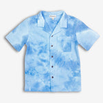 Resort Shirt - Blue Tie Dye - 8 Years