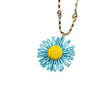 Bohemian Raffia Big Pendant Necklace