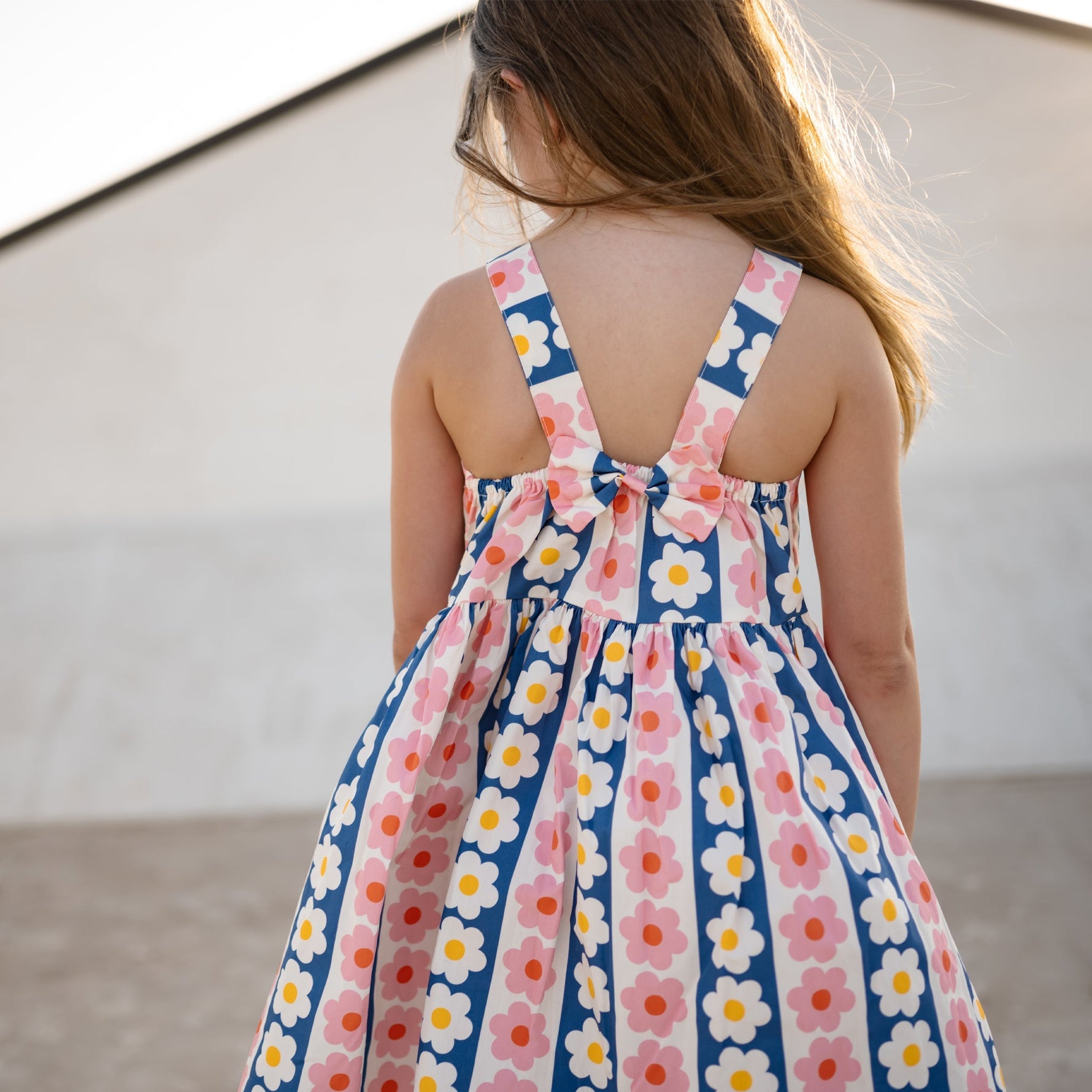 Karina Ribbon Dress - Pink - 6 Months