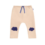 Cloud Knee Patch Harem Pant - Soft Pink - 3-6 Months