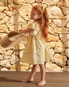 Underwater Gardens Backless Dress - Floral - 2 Years