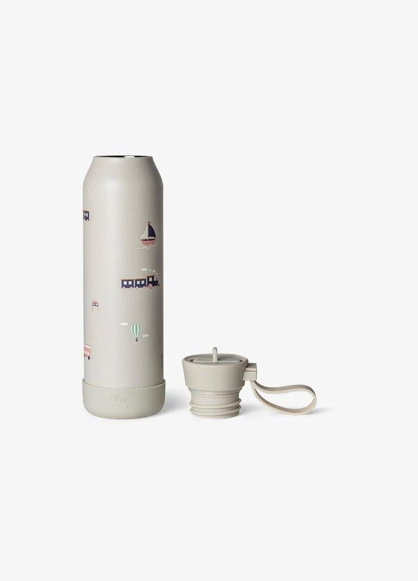 Medium Water Bottle 500Ml - Vehicles