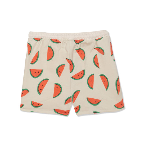 Watermelon Cropped Girl Shorts - 5 Years