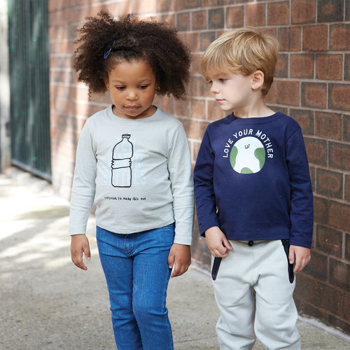 Love Your Mother Kid T-shirt Navy-Multi - 2 Years