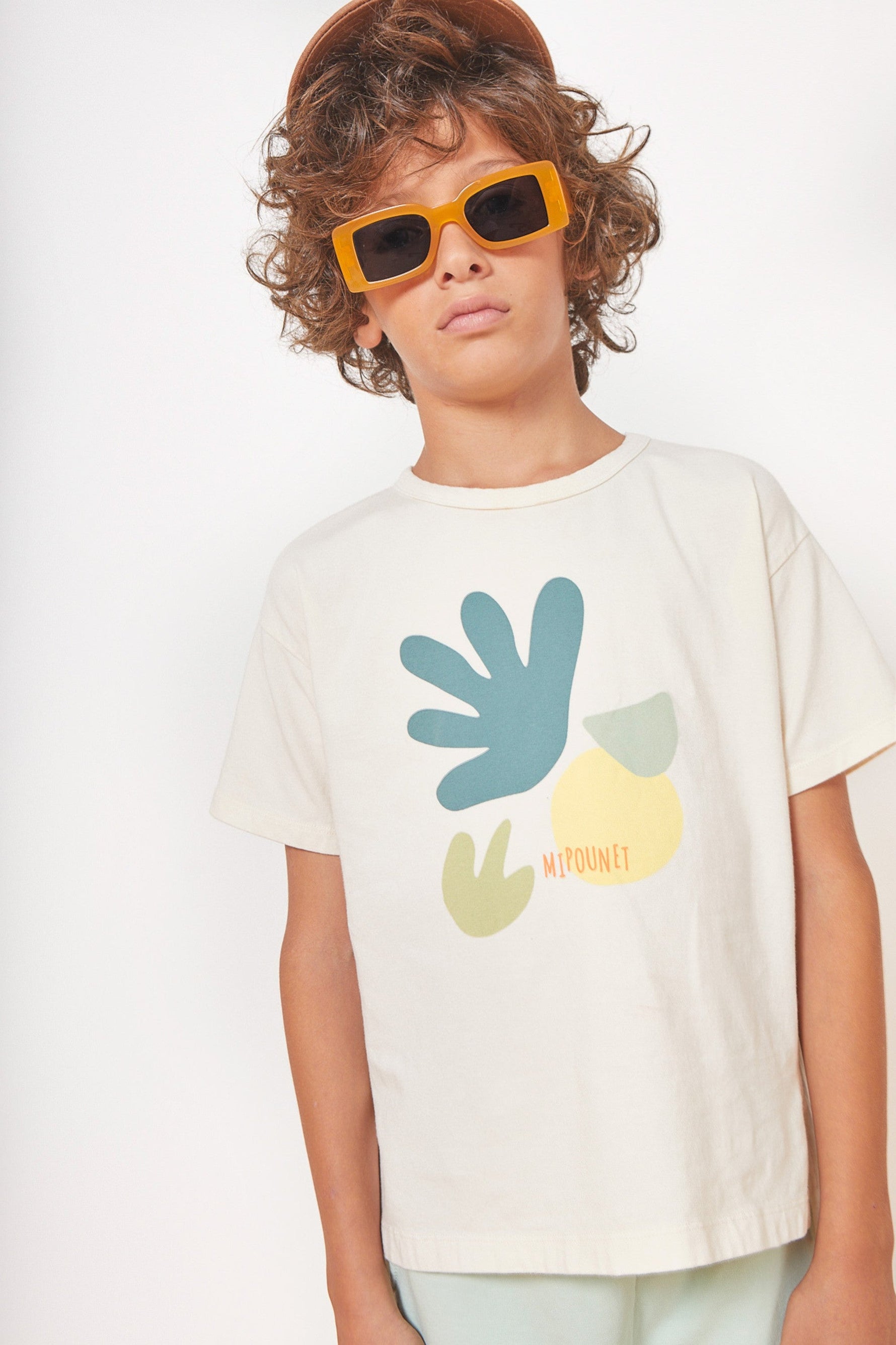 Marco Organic Jersey T-Shirt - Ecru - 2 Years