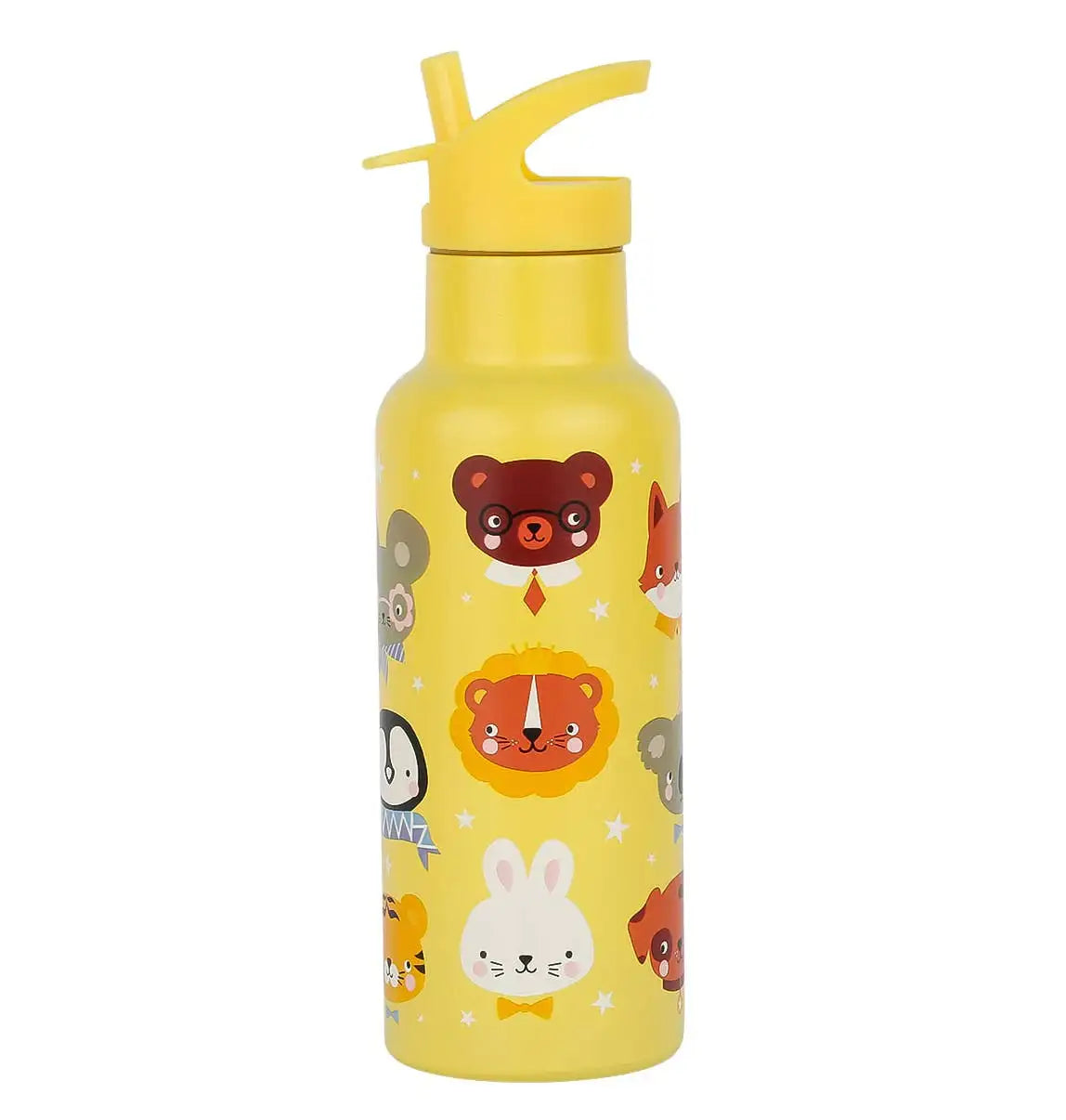 XL Stainless Steel Drink Bottle : Animal Friends