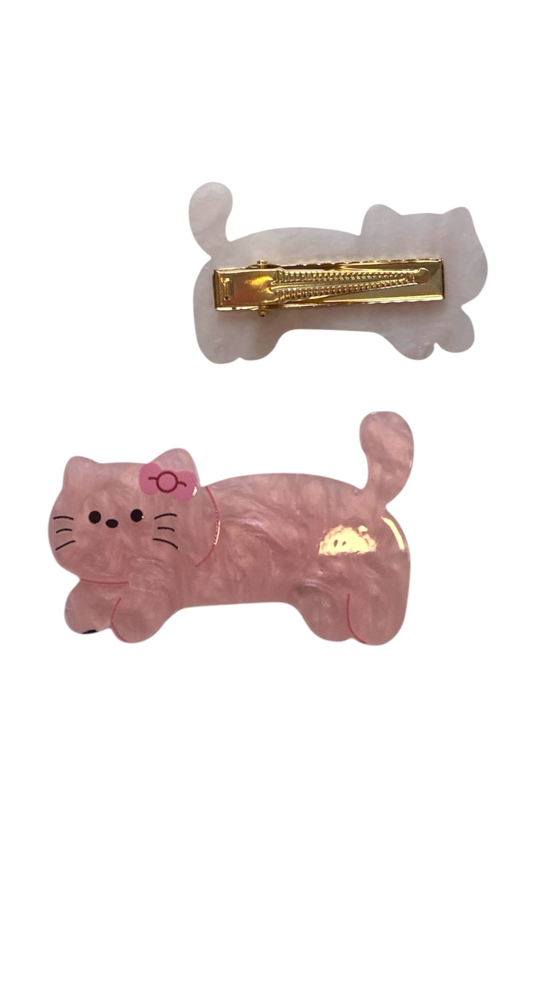 Cute Cartoon Pippy Cat Hairclips
