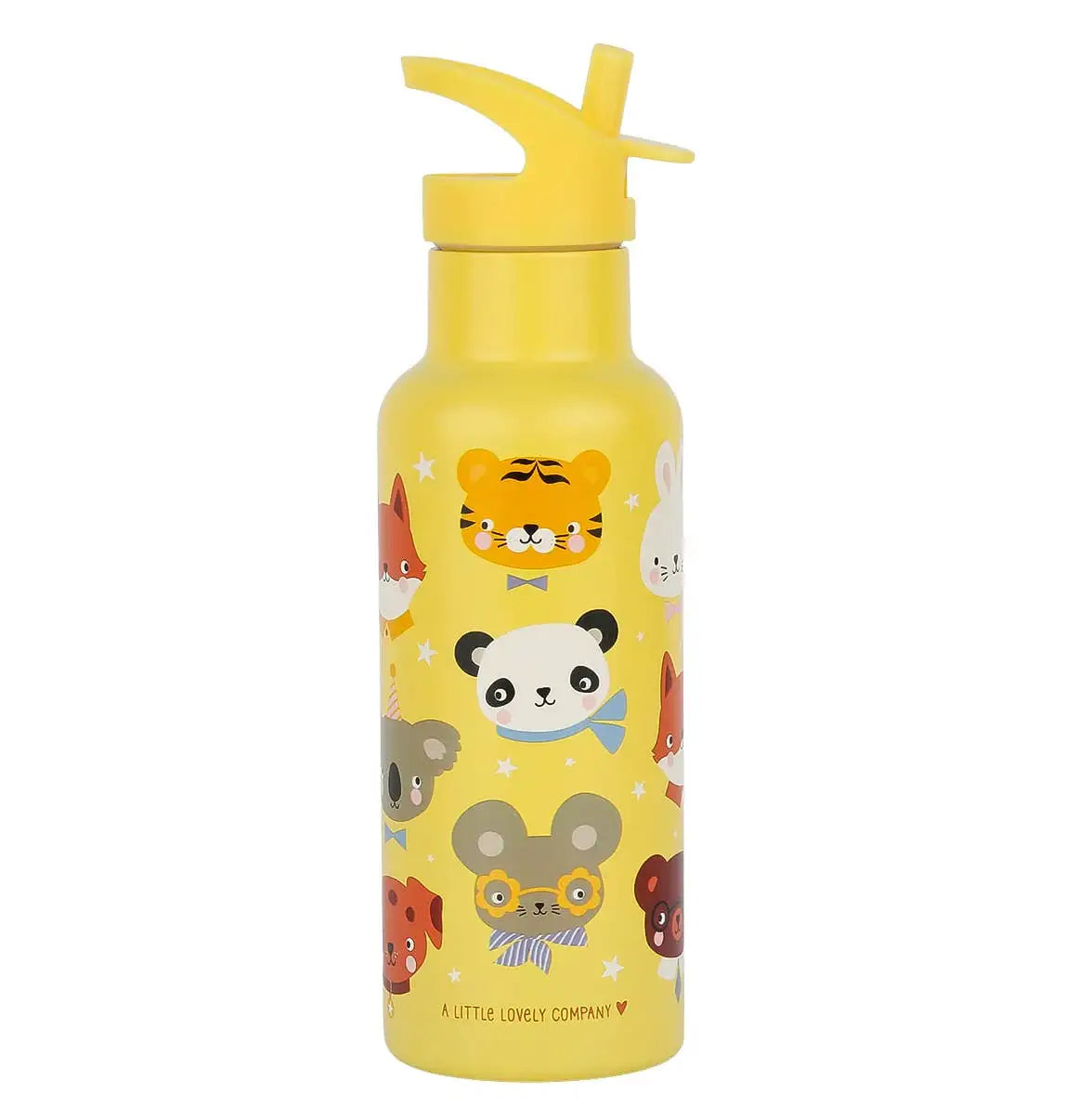 XL Stainless Steel Drink Bottle : Animal Friends