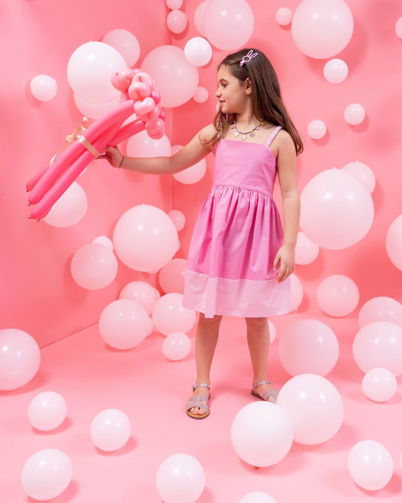 Leny Dress - Pink - 2-3 Years